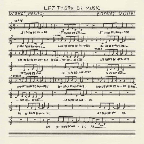 BONNY DOON - LET THERE BE MUSIC VINYL (LP)