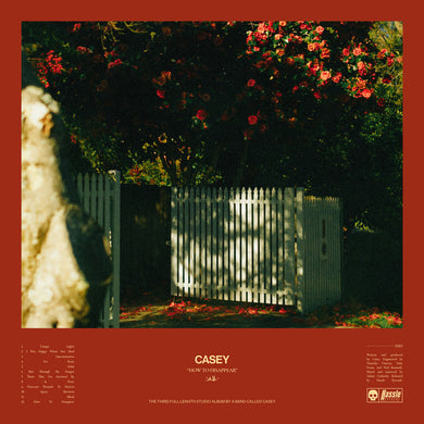 CASEY - HOW TO DISAPPEAR VINYL (SUPER LTD. ED. GOLDEN PEARL MARBLED)