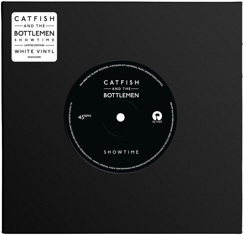 CATFISH & THE BOTTLEMEN - SHOWTIME VINYL (LTD. ED. WHITE 7