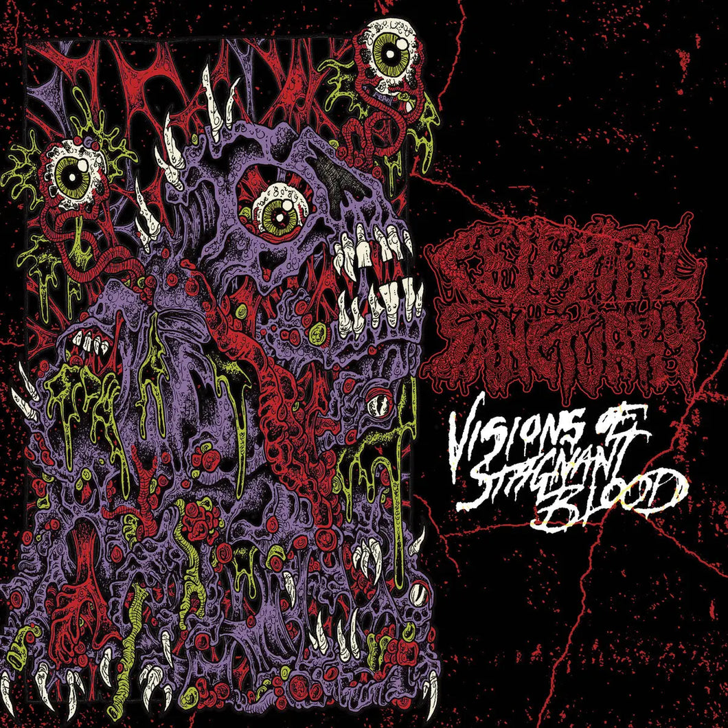 CELESTIAL SANCTUARY - VISIONS OF STAGNANT BLOOD VINYL (LTD. ED. 'ROTTEN SCAB')