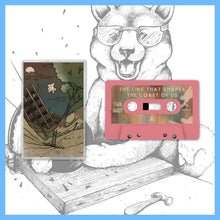 CHALK HANDS - THE LINE THAT SHAPES THE COAST OF US VINYL (SUPER LTD. 'VENUS VINYL' UK EXC. ED. CHERRY RED/BLACK ECO MIX SWIRL)