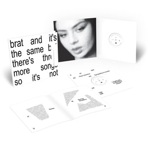 CHARLI XCX - brat and it’s the same but there’s three more songs so it’s not VINYL (LTD. ED. WHITE 2LP GATEFOLD)