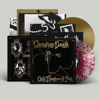 CHRISTIAN DEATH - ONLY THEATRE OF PAIN VINYL RE-ISSUE (LTD. ED. 'BLOOD SANCTUM' 2LP)