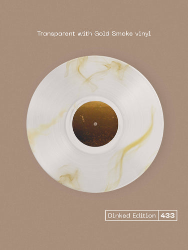 CLARA MANN - WISHBONE VINYL (SUPER LTD. 'DINKED' ED. TRANSPARENT W/ GOLD SMOKE W/ *SIGNED* SHEET MUSIC BOOKLET + FOLD-OUT FILM POSTER)