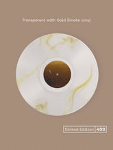 CLARA MANN - WISHBONE VINYL (SUPER LTD. 'DINKED' ED. TRANSPARENT W/ GOLD SMOKE W/ *SIGNED* SHEET MUSIC BOOKLET + FOLD-OUT FILM POSTER)