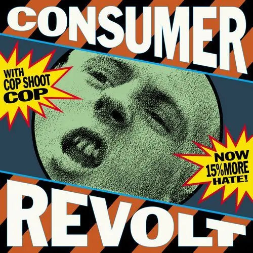 COP SHOOT COP - CONSUMER REVOLT VINYL (SUPER LTD. 'RSD' ED. BLUE)