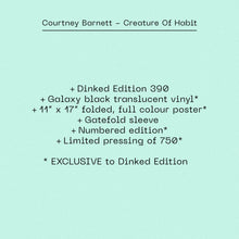 COURTNEY BARNETT - CREATURE OF HABIT VINYL (SUPER LTD. 'DINKED' ED. GATEFOLD VARIANTS)