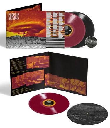 CURSIVE - DEVOURER VINYL (LTD. ED. RED & BLACK 2LP W/ ETCH GATEFOLD + DVD)
