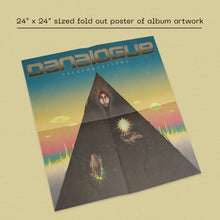 DANALOGUE - TELEPORTATIONS VINYL (SUPER LTD. 'DINKED' ED. BLUE & GREEN VORTEX EFFECT LP W/ *SIGNED* POSTCARD & POSTER)