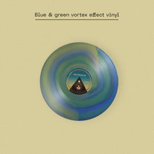 DANALOGUE - TELEPORTATIONS VINYL (SUPER LTD. 'DINKED' ED. BLUE & GREEN VORTEX EFFECT LP W/ *SIGNED* POSTCARD & POSTER)