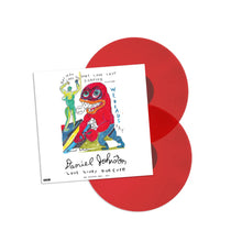 DANIEL JOHNSTON - LOVE LIVES FOREVER (BBC SESSIONS 2003-2011) VINYL RE-ISSUE (LTD. ED. TRANSPARENT RED 2LP GATEFOLD)
