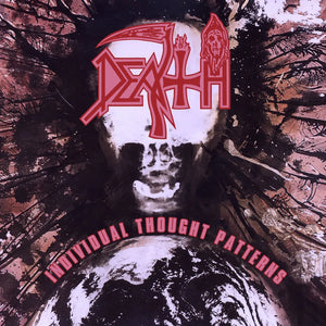 DEATH - INDIVIDUAL THOUGHT PATTERNS VINYL RE-ISSUE (LTD. ED. HOT PINK, BONE WHITE & RED TRI COLOUR MERGE W/ SPLATTER)