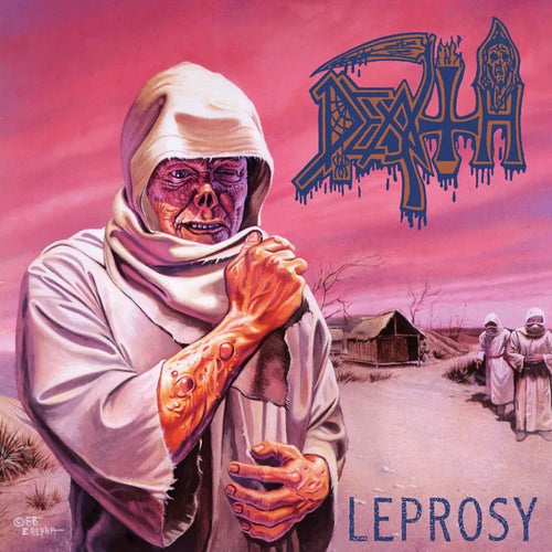 DEATH - LEPROSY VINYL RE-ISSUE (LTD. ED. HOT PINK, BONE WHITE AND BLUE JAY TRI COLOUR MERGE W/ SPLATTER)