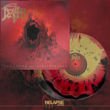 DEATH - THE SOUND OF PERSEVERANCE VINYL RE-ISSUE (LTD. ED. BLACK, RED & GOLD TRI COLOUR MERGE W/ SPLATTER 2LP GATEFOLD)