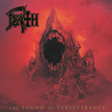 DEATH - THE SOUND OF PERSEVERANCE VINYL RE-ISSUE (LTD. ED. BLACK, RED & GOLD TRI COLOUR MERGE W/ SPLATTER 2LP GATEFOLD)
