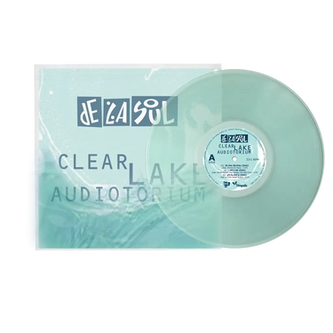 DE LA SOUL - CLEAR LAKE AUDIOTORIUM VINYL RE-ISSUE (LTD. ED. SEA GREEN GEL SLEEVE 12")