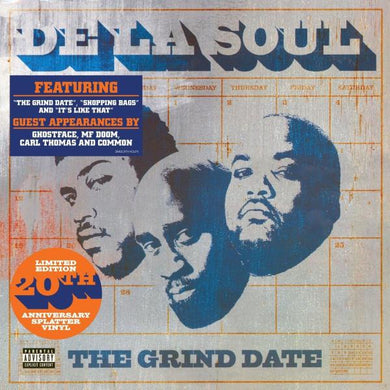 DE LA SOUL - THE GRIND DATE VINYL (LTD. 20TH ANN. ED. SPLATTER 2LP)