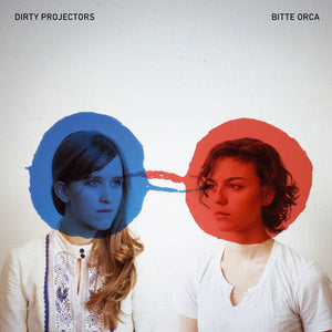 DIRTY PROJECTORS - BITTE ORCA VINYL (SUPER LTD. 'VINYL ME PLEASE' ED. BLUE & RED IN CLEAR 2LP GATEFOLD W/ OBI-STRIP)