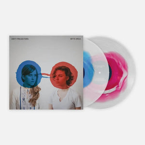 DIRTY PROJECTORS - BITTE ORCA VINYL (SUPER LTD. 'VINYL ME PLEASE' ED. BLUE & RED IN CLEAR 2LP GATEFOLD W/ OBI-STRIP)