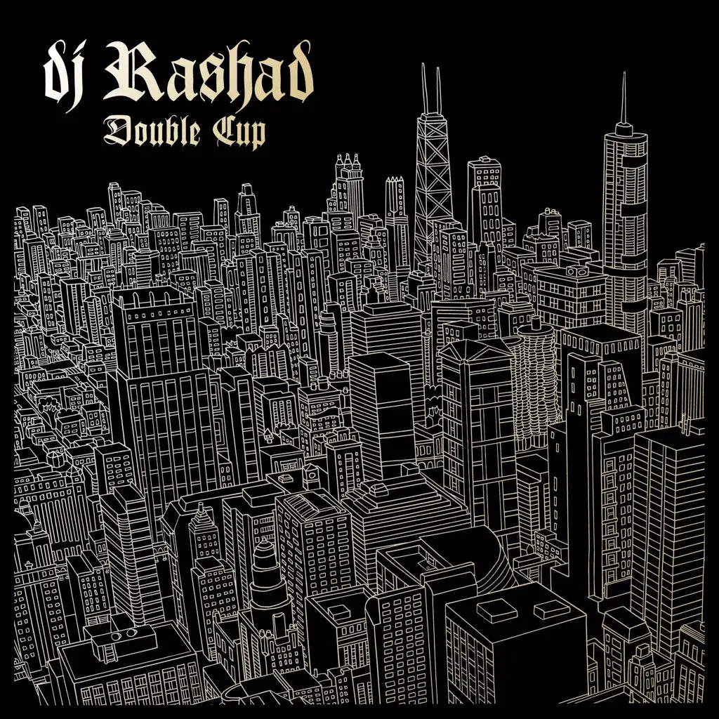 DJ RASHAD - DOUBLE CUP VINYL (LTD. 10TH ANN. ED. GOLD 2LP + EXCLUSIVE BOOKLET)