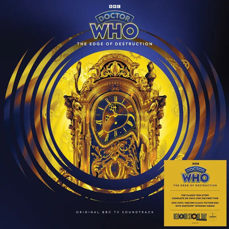 DOCTOR WHO - DOCTOR WHO: THE EDGE OF DESTRUCTION (SUPER LTD. ED. 'RSD' PICTURE DISC)