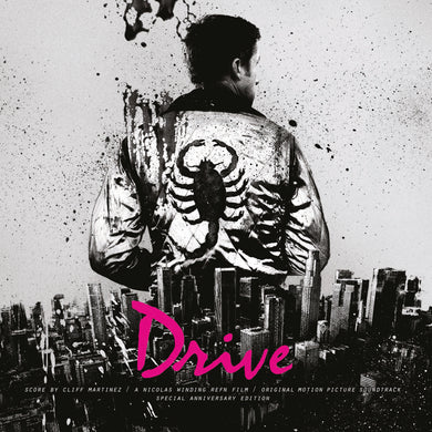 DRIVE OST (CLIFF MARTINEZ & VARIOUS ARTISTS) VINYL (LTD. 10TH ANN. ED. PICTUREDISC 2LP GATEFOLD)