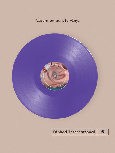 DRY CLEANING - SECRET LOVE VINYL (SUPER LTD. 'DINKED' DELUXE ED. PURPLE LP + BONUS MINT 12” W/ NEW TRACKS & ALT. SLEEVE + BOOKLET)