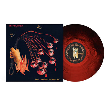 DRY SOCKET - SELF DEFENSE TECHNIQUES VINYL (LTD. ED. GALAXY EFFECT/RUBY TRANSPARENT/BLACK)