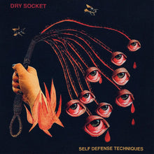 DRY SOCKET - SELF DEFENSE TECHNIQUES VINYL (LTD. ED. GALAXY EFFECT/RUBY TRANSPARENT/BLACK)