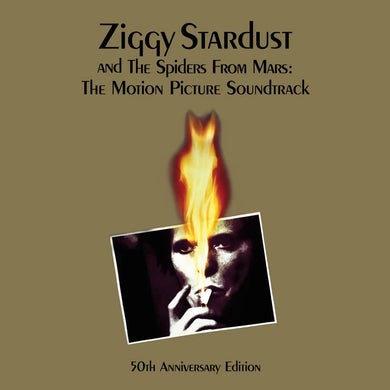 DAVID BOWIE - ZIGGY STARDUST AND THE SPIDERS FROM MARS: THE MOTION PICTURE SOUNDTRACK (50TH ANNIVERSARY EDITION) VINYL (LTD. ED. GOLD 2LP GATEFOLD)