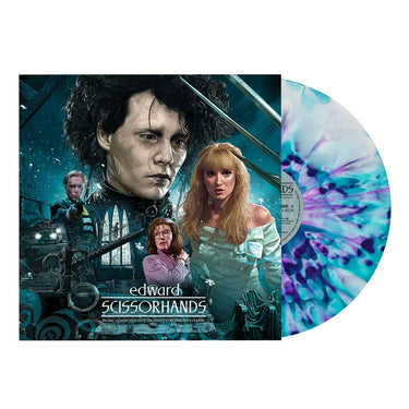 EDWARD SCISSORHANDS (DANNY ELFMAN) OST VINYL RE-ISSUE (LTD. ED. 180G 'SNOW DANCE' LP GATEFOLD W/ SATIN COATING & ART PRINT)