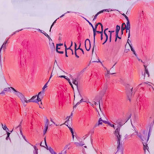 EKKO ASTRAL - pink balloons VINYL (LTD. ED. BLUE & PINK)
