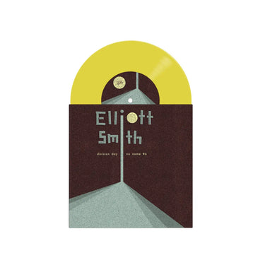 ELLIOTT SMITH - DIVISION DAY VINYL (SUPER LTD. HAND-NUMBERED ED. TRANSPARENT YELLOW 7" W/ ALT. SILKSCREENED SLEEVE)