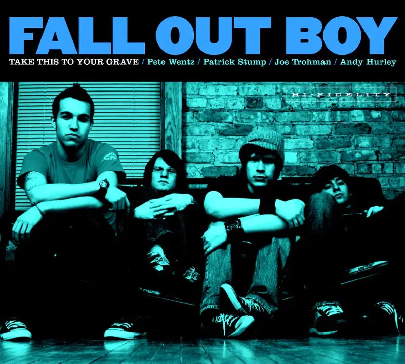 FALL OUT BOY - TAKE THIS TO YOUR GRAVE VINYL (LTD. 20TH ANN. ED. BLUE JAY)