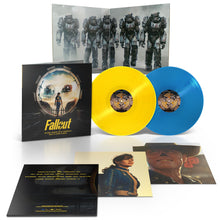 FALLOUT ORIGINAL SERIES SOUNDTRACK VINYL (LTD. ED. BLUE / YELLOW 2LP GATEFOLD)