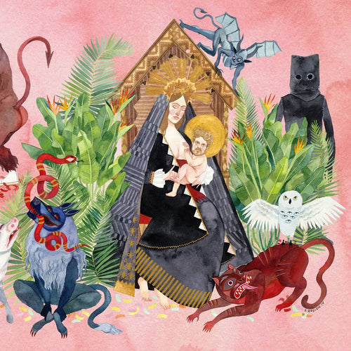 FATHER JOHN MISTY - I LOVE YOU, HONEYBEAR VINYL RE-ISSUE (LTD. 'LOSER' ED. TRANSPARENT RED GATEFOLD + POSTER)