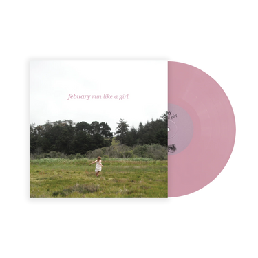FEBUARY - RUN LIKE A GIRL VINYL RE-ISSUE (LTD. ED. STRAWBERRY NESQUIK PINK 10")