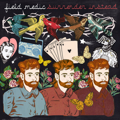 FIELD MEDIC - SURRENDER INSTEAD VINYL (LTD. ED. BONE W/ RED SPLATTER)