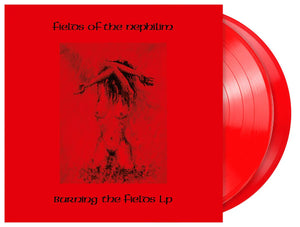 FIELDS OF THE NEPHILIM - BURNING THE FIELDS VINYL (SUPER LTD. ED. 'RSD' TRANSPARENT RED 2LP)