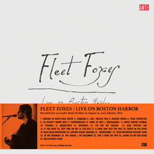 FLEET FOXES - LIVE ON BOSTON HARBOUR VINYL (SUPER LTD. ED. 'RSD' 3LP)