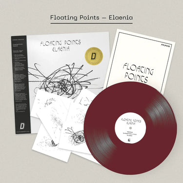 FLOATING POINTS - ELAENIA VINYL (SUPER LTD. 'DINKED ARCHIVE' 10TH ANN. ED. OXBLOOD W/ OBI-STRIP + POSTCARDS & BOOKLET)