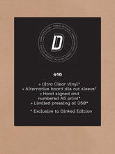 FORMAL SPPEEDWEAR - PUNCH CARD VINYL (SUPER LTD. 'DINKED' NUMBERED ED. *SIGNED* ULTRA CLEAR LP W/ ALT. SLEEVE + PRINT)