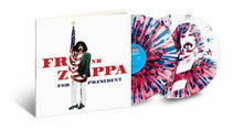 FRANK ZAPPA - ZAPPA FOR PRESIDENT VINYL (SUPER LTD. ED. 'RSD' RED & BLUE SPLATTER ON WHITE 2LP)