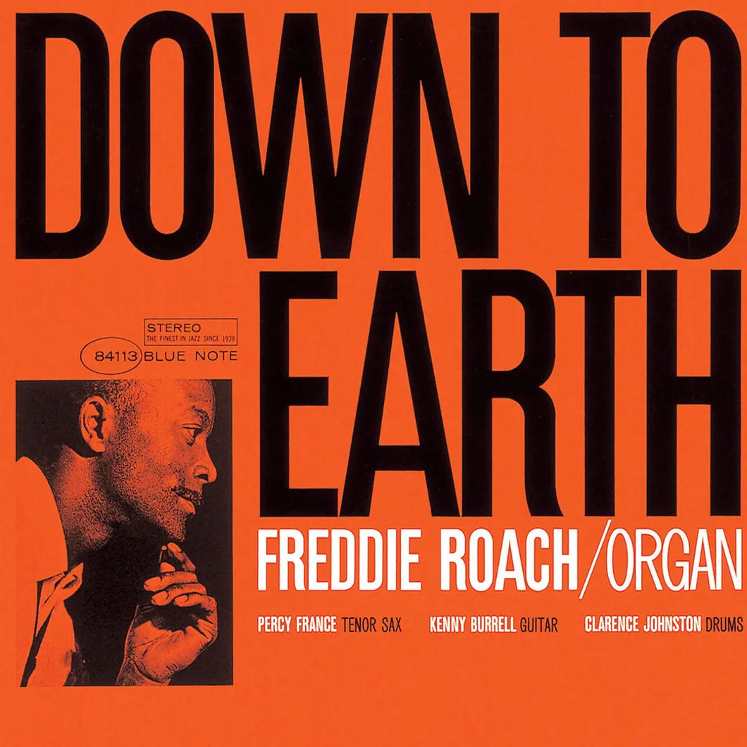 FREDDIE ROACH - DOWN TO EARTH VINYL RE-ISSUE (180G LP)