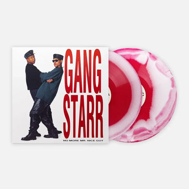 GANG STARR - NO MORE MR. NICE GUY VINYL (SUPER LTD. 'VINYL ME PLEASE' ED. RED & WHITE 2LP + BOOKLET)