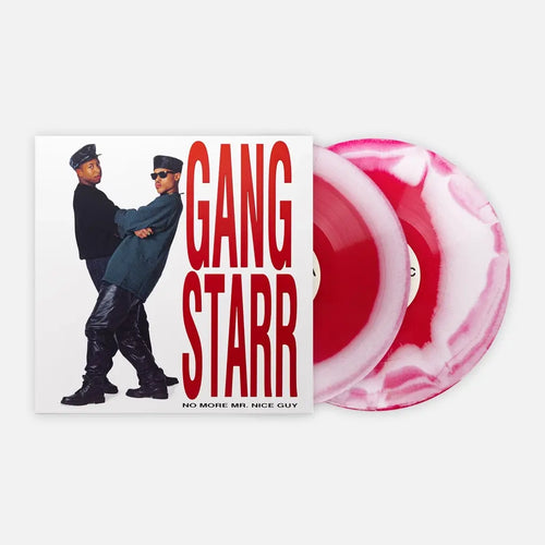 GANG STARR - NO MORE MR. NICE GUY VINYL (SUPER LTD. 'VINYL ME PLEASE' ED. RED & WHITE 2LP + BOOKLET)