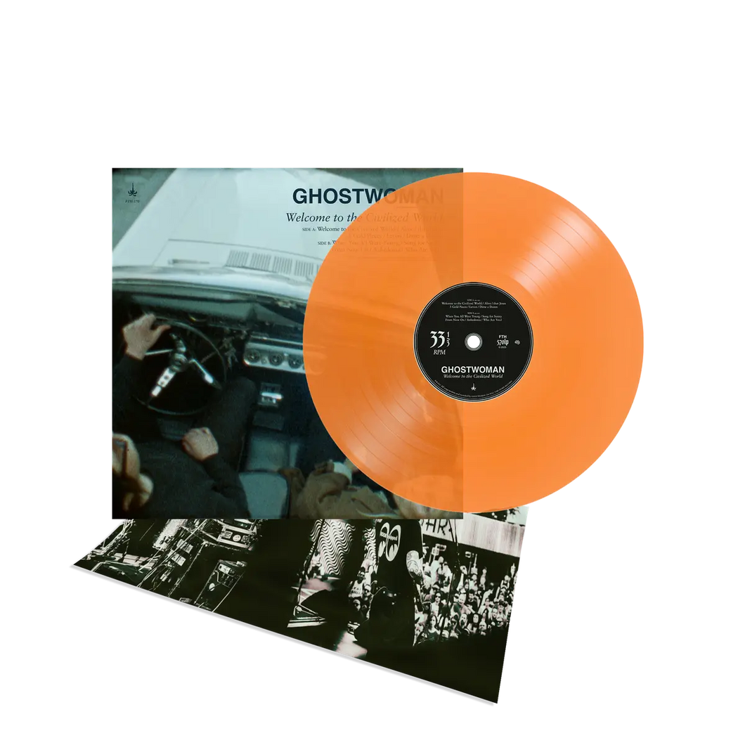 GHOSTWOMAN - WELCOME TO THE CIVILIZED WORLD VINYL (SUPER LTD. INDIES HAND-NUMBERED ED. VARIANTS)