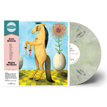 ANNA BUTTERSS - MIGHTY VERTEBRATE VINYL RE-ISSUE (LTD. ED. GREEN/GREY MARBLED)