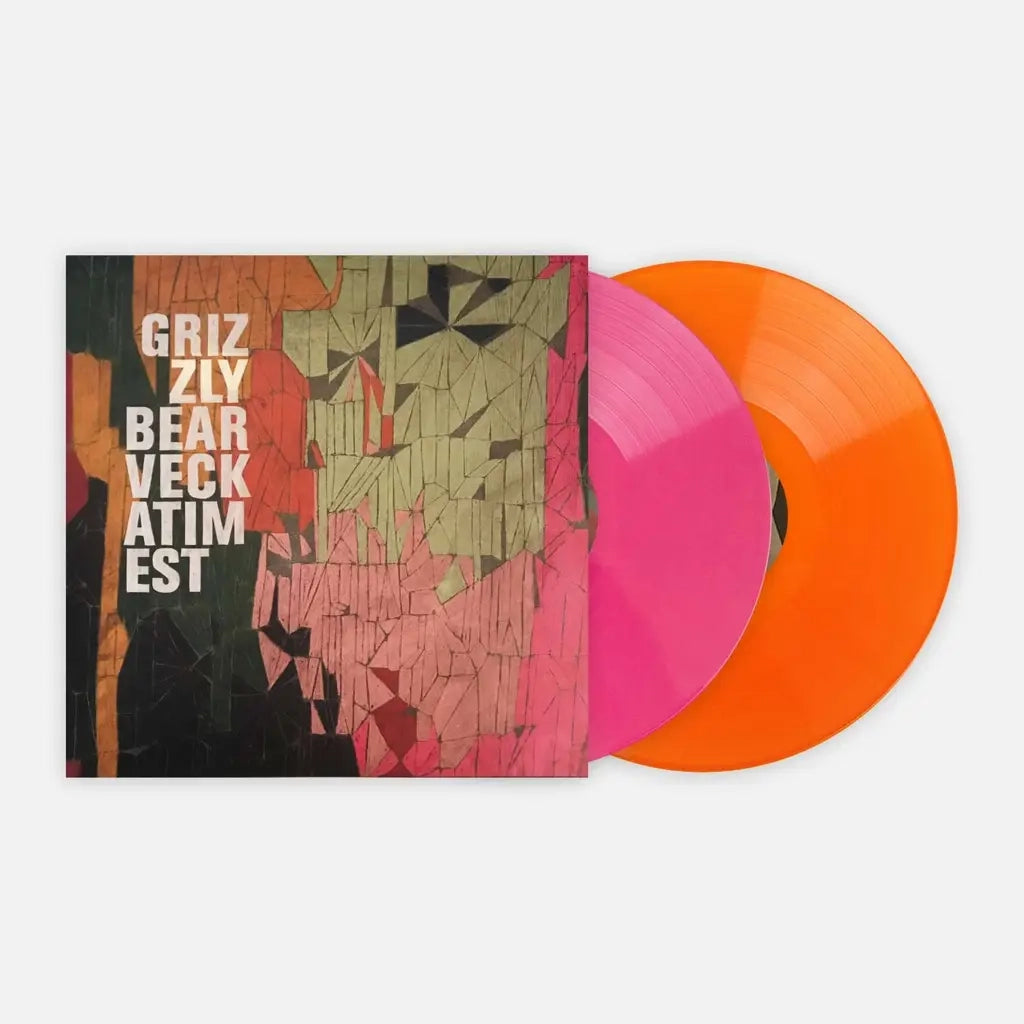 GRIZZLY BEAR - VECKATIMEST VINYL (SUPER LTD. 'VINYL ME PLEASE' ED. PINK & ORANGE 2LP GATEFOLD W/ OBI-STRIP)