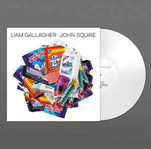 LIAM GALLAGHER & JOHN SQUIRE - LIAM GALLAGHER & JOHN SQUIRE VINYL (SUPER LTD. 'RSD STORES' ED. WHITE)